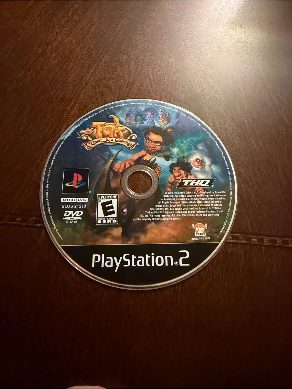Sony PlayStation 2 Tak: The Great Juju Challenge Disc